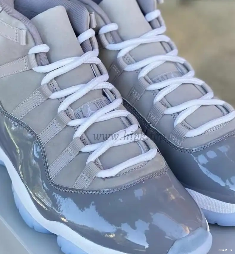 cool Air 11 PK ready retail to GOD materials grey ship Jordan 0522